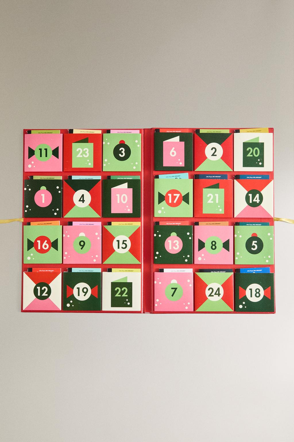 Книга-аванс на адвент для детей