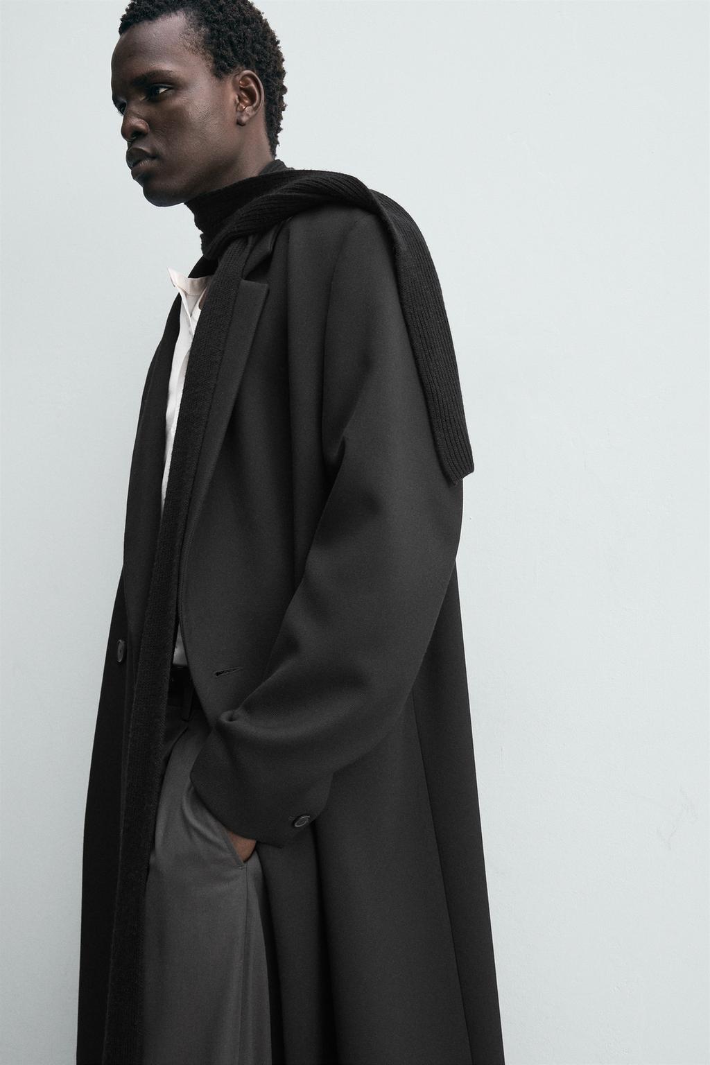 ДВУБОРТНОЕ ПАЛЬТО RELAXED FIT