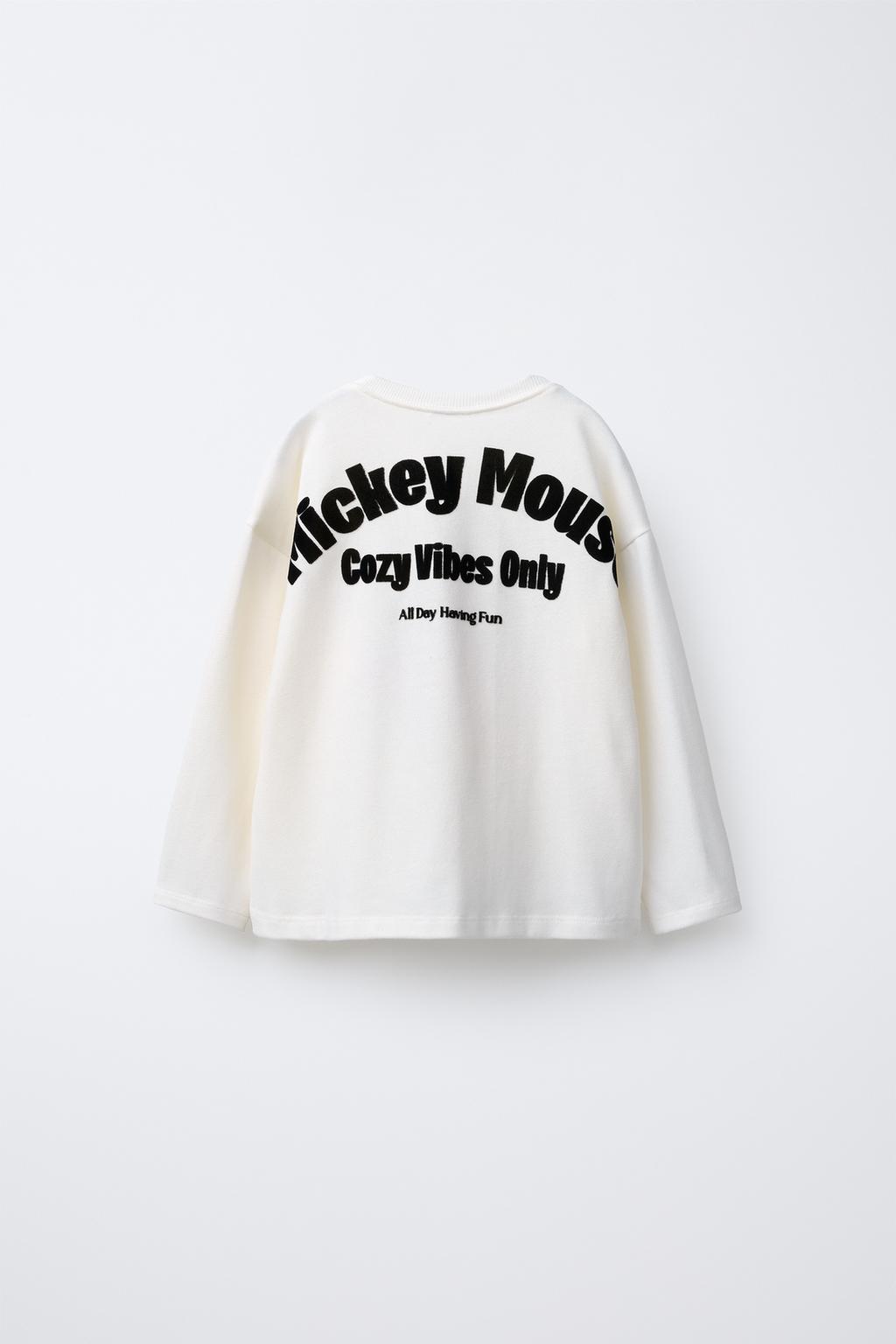 ФУТБОЛКА СРЕДНЕГО ВЕСА С ВЫШИВКОЙ «МИККИ МАУС» © DISNEY