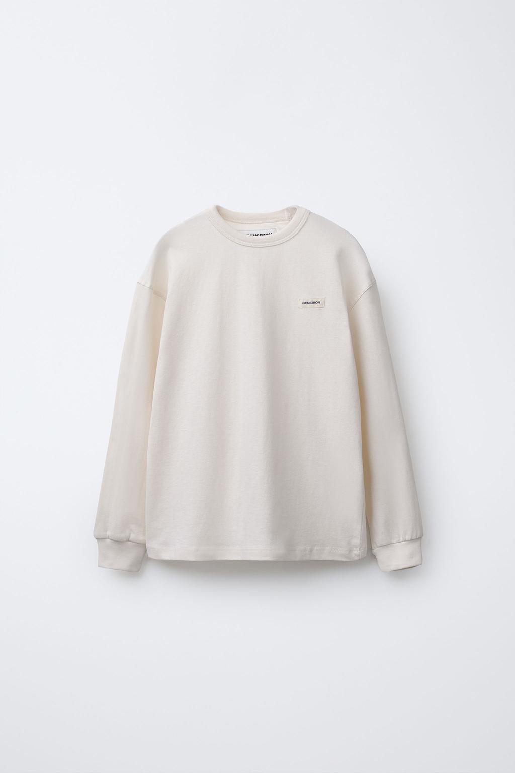 ФУТБОЛКА С ЭТИКЕТКОЙ BENSIMON ® X ZARA
