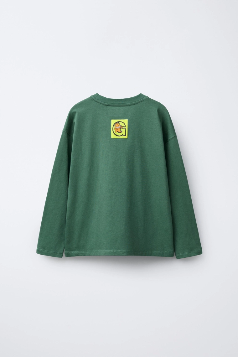 ФУТБОЛКА С ГРАФФИТИ-ПРИНТОМ GARFIELD © PAWS INC