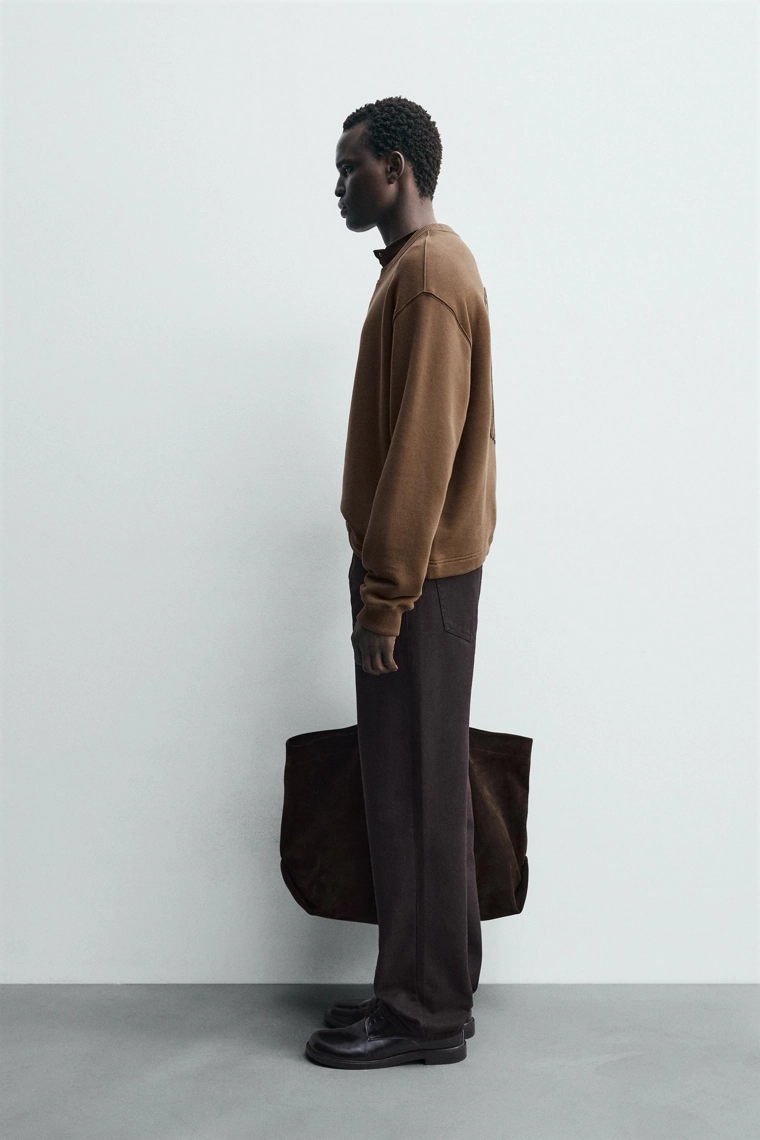 ТОЛСТОВКА CREW NECK С ЛЕНТАМИ