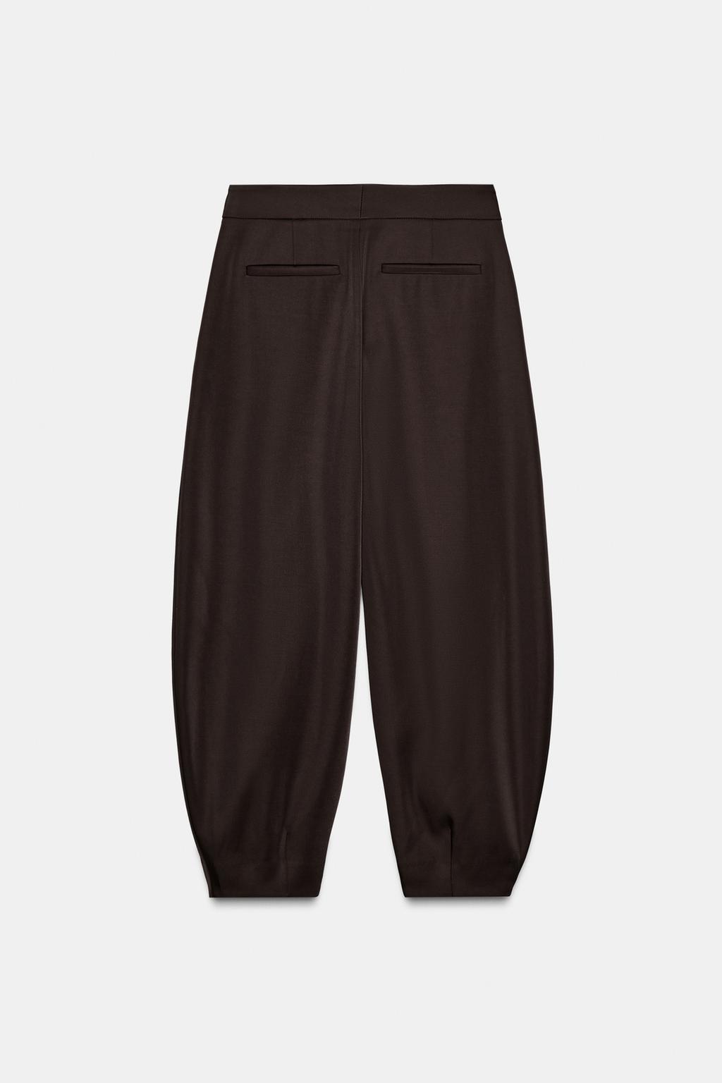 АТЛАСНЫЕ БРЮКИ CARROT FIT