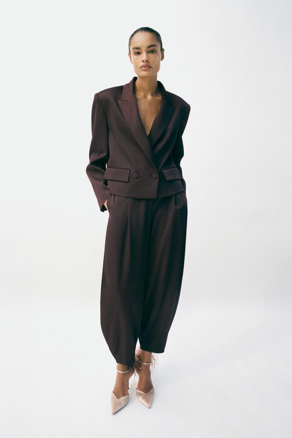 АТЛАСНЫЕ БРЮКИ CARROT FIT