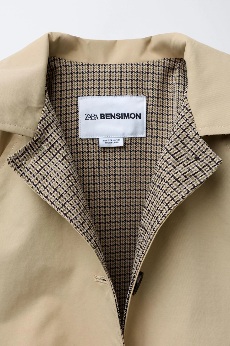 ДЛИННЫЙ ТРЕНЧ BENSIMON ® X ZARA 