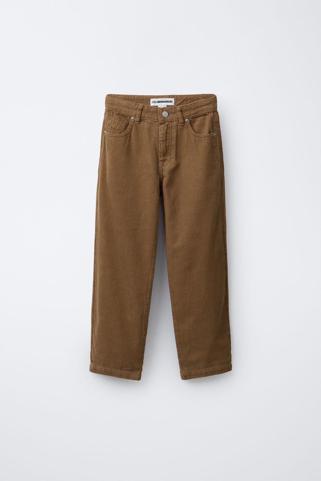 ВЕЛЬВЕТОВЫЕ БРЮКИ STRAIGHT FIT BENSIMON ® X ZARA  
