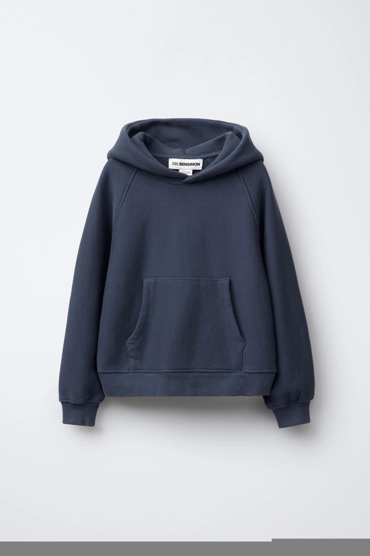 ТОЛСТОВКА С КАПЮШОНОМ BENSIMON ® X ZARA