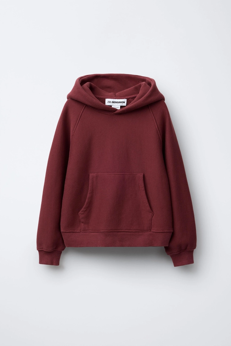 ТОЛСТОВКА С КАПЮШОНОМ BENSIMON ® X ZARA
