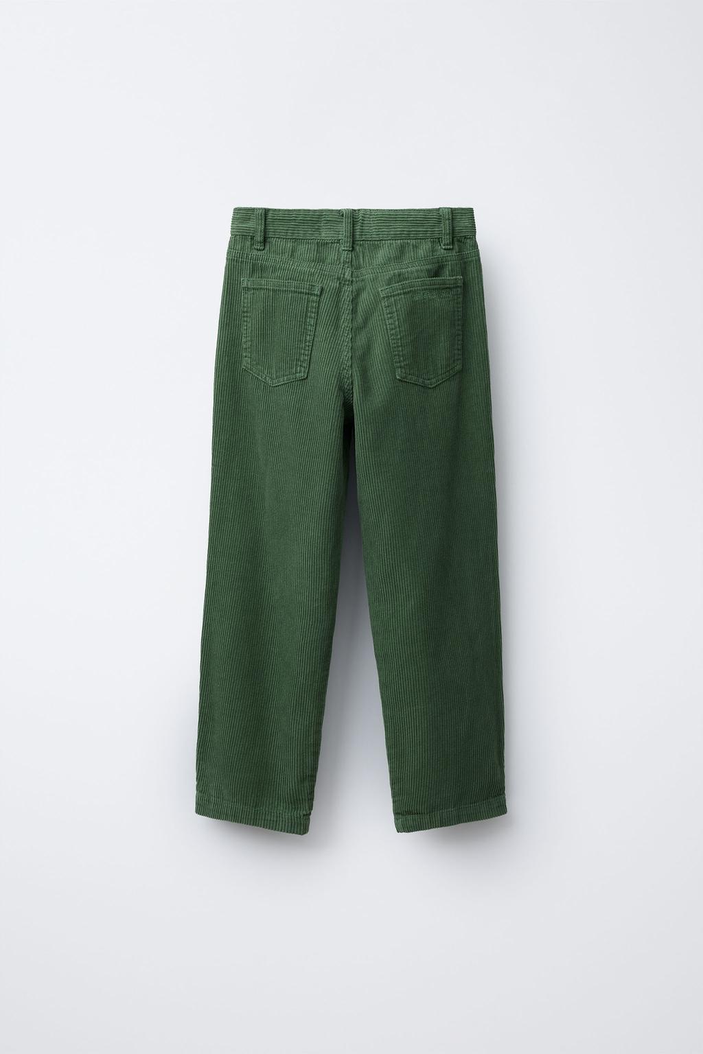 ВЕЛЬВЕТОВЫЕ БРЮКИ STRAIGHT FIT BENSIMON ® X ZARA