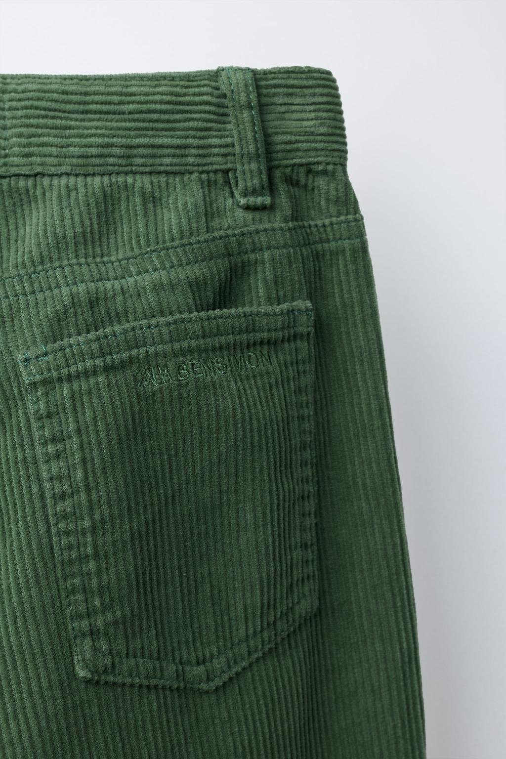 ВЕЛЬВЕТОВЫЕ БРЮКИ STRAIGHT FIT BENSIMON ® X ZARA