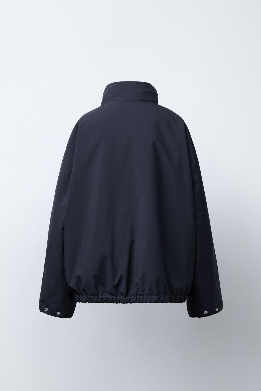 ДВУСТОРОННЯЯ КУРТКА WATER REPELLENT В КЛЕТКУ BENSIMON ® X ZARA 
