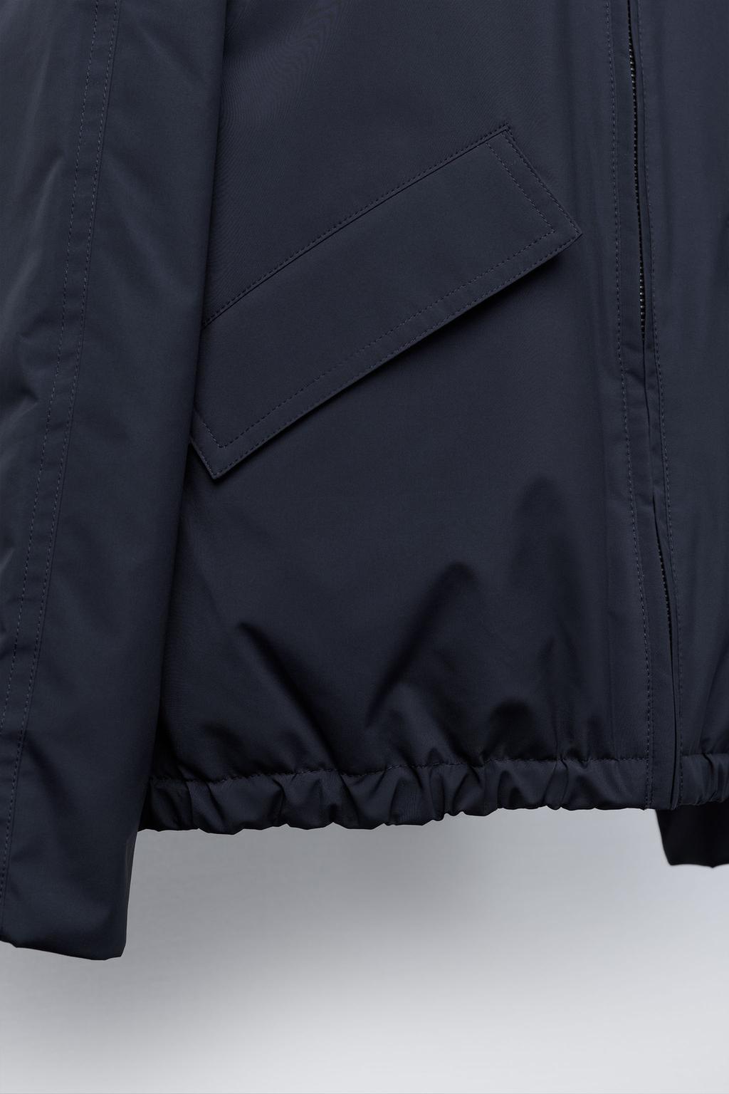ДВУСТОРОННЯЯ КУРТКА WATER REPELLENT В КЛЕТКУ BENSIMON ® X ZARA 