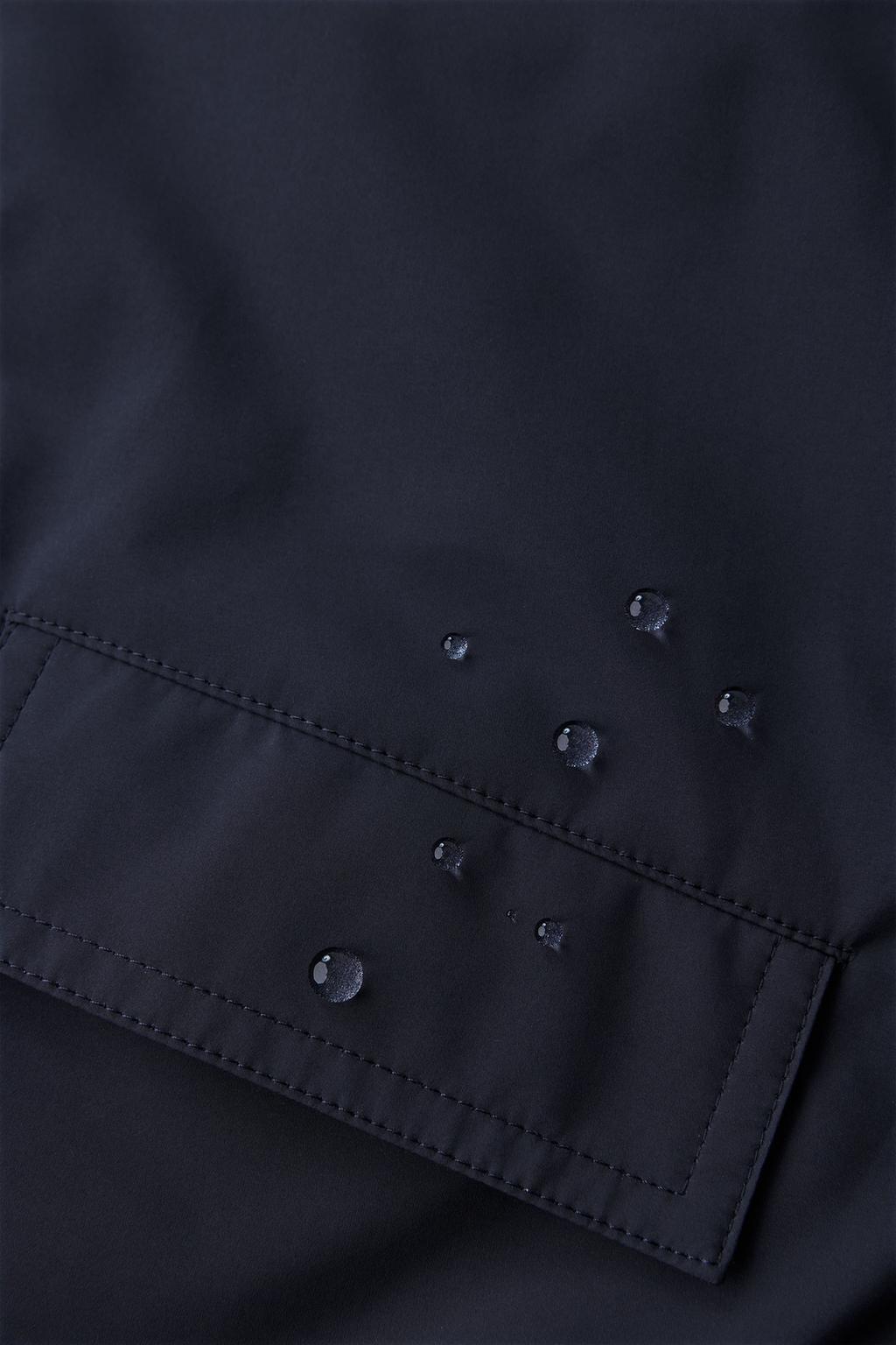 ДВУСТОРОННЯЯ КУРТКА WATER REPELLENT В КЛЕТКУ BENSIMON ® X ZARA 