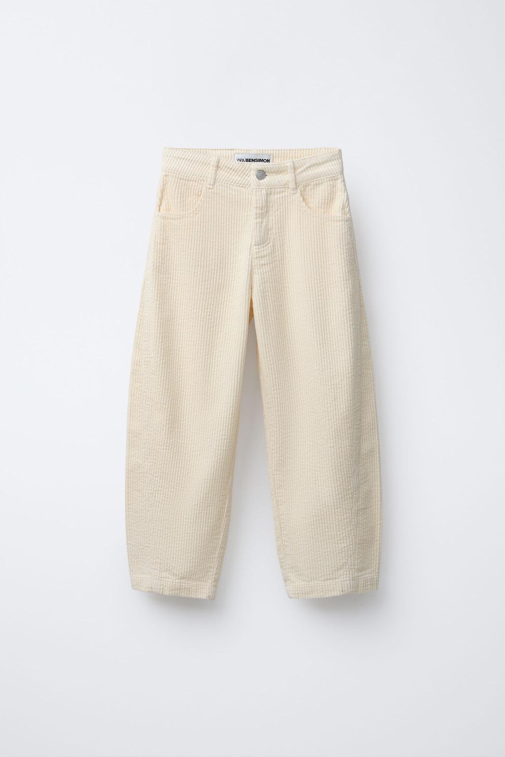 ВЕЛЬВЕТОВЫЕ БРЮКИ BARREL BENSIMON ® X ZARA