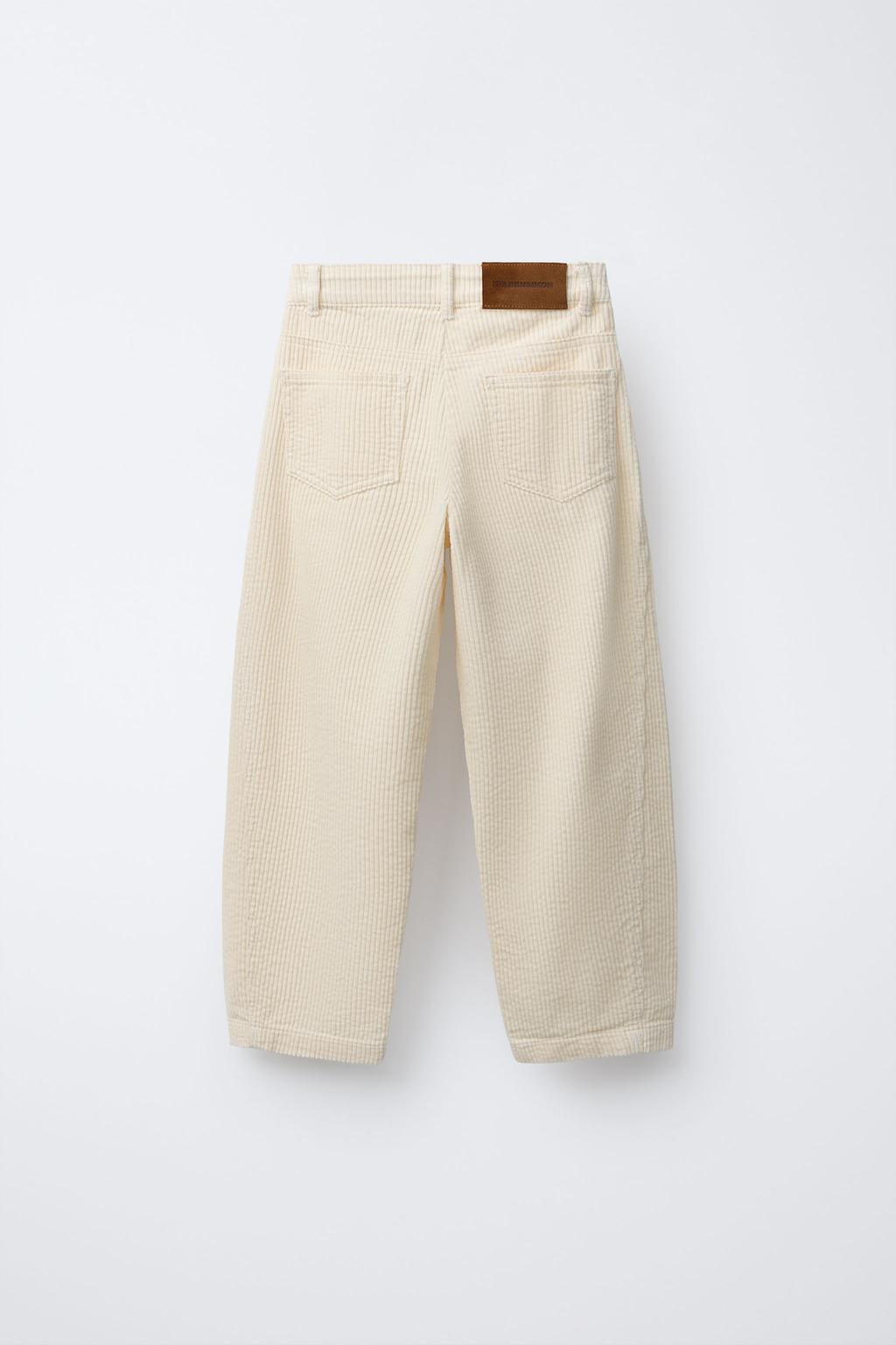 ВЕЛЬВЕТОВЫЕ БРЮКИ BARREL BENSIMON ® X ZARA