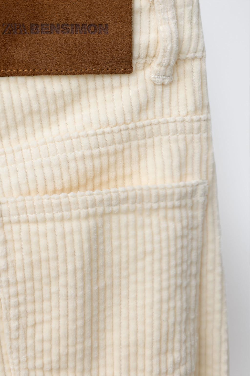 ВЕЛЬВЕТОВЫЕ БРЮКИ BARREL BENSIMON ® X ZARA