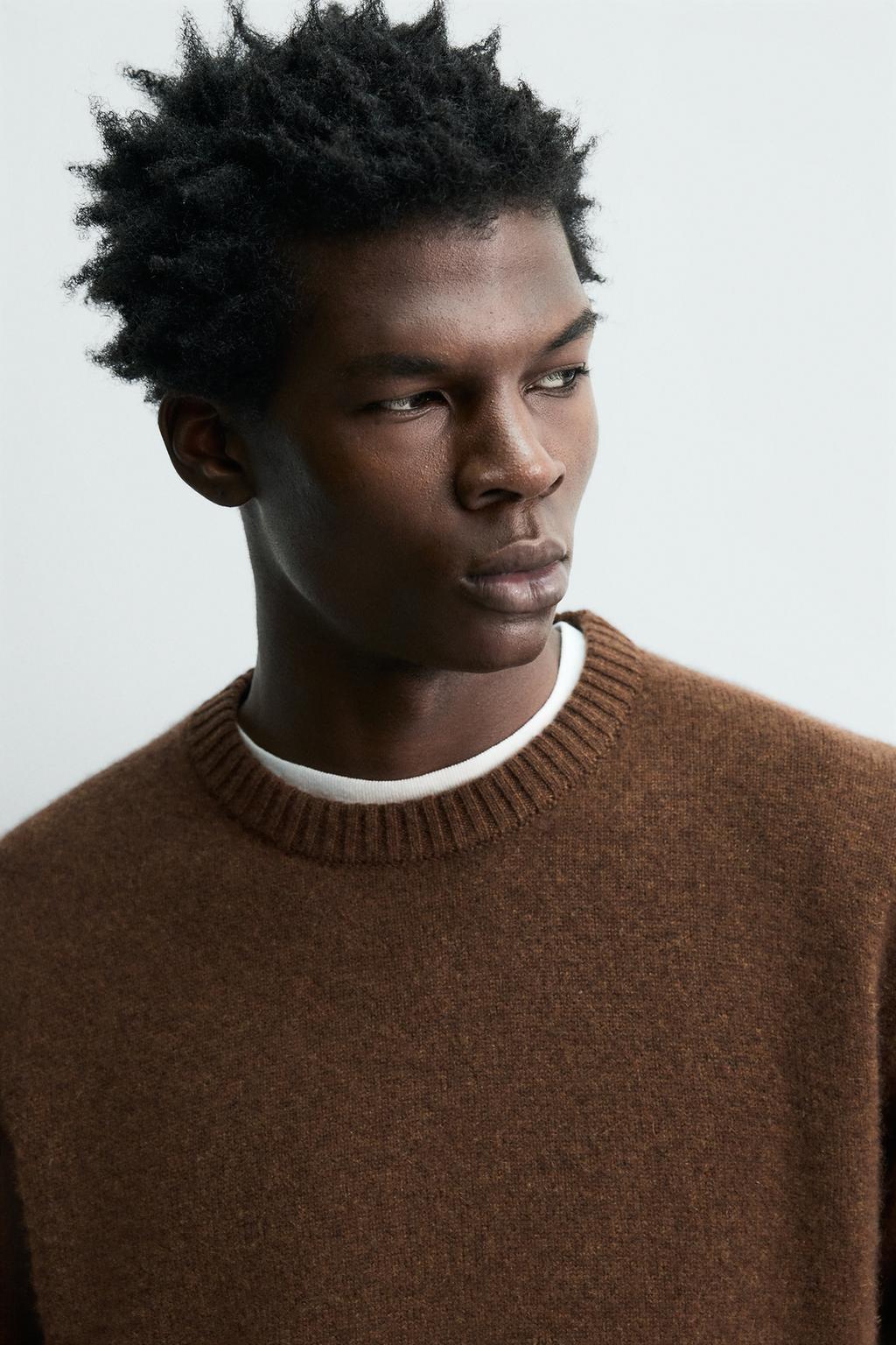 СВИТЕР СВОБОДНОГО КРОЯ ИЗ 100% КАШЕМИРА