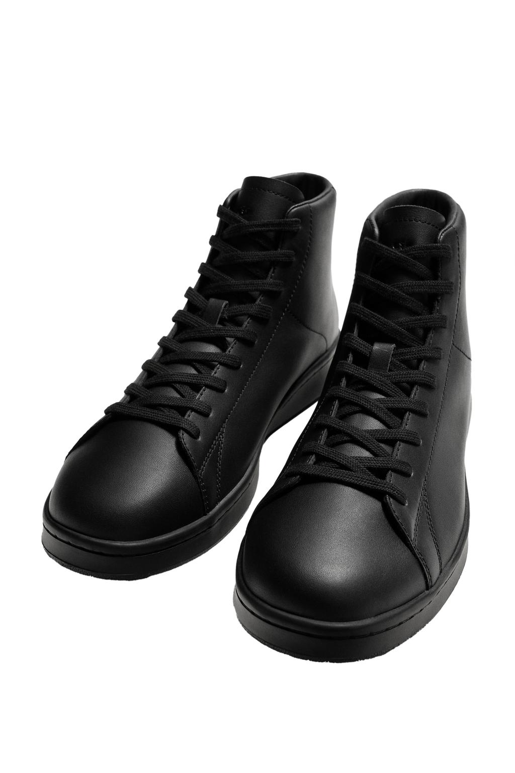 КОЖАНЫЕ КРОССОВКИ-БОТИНКИ