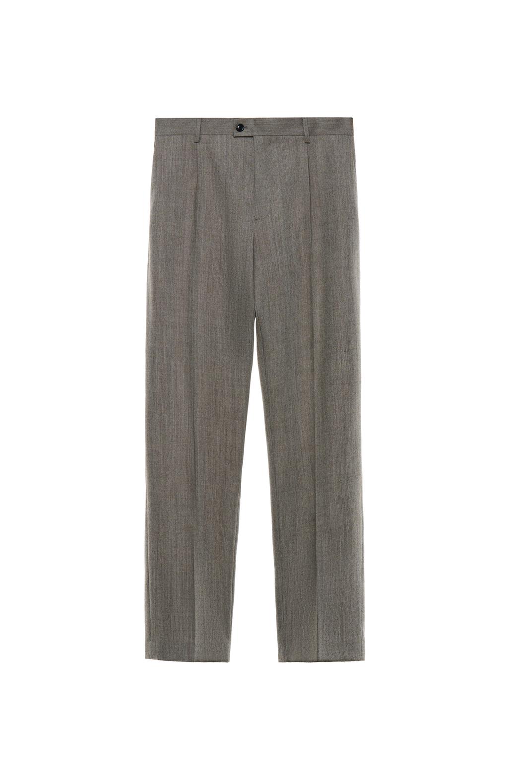 КОСТЮМНЫЕ БРЮКИ ИЗ 100% ШЕРСТИ