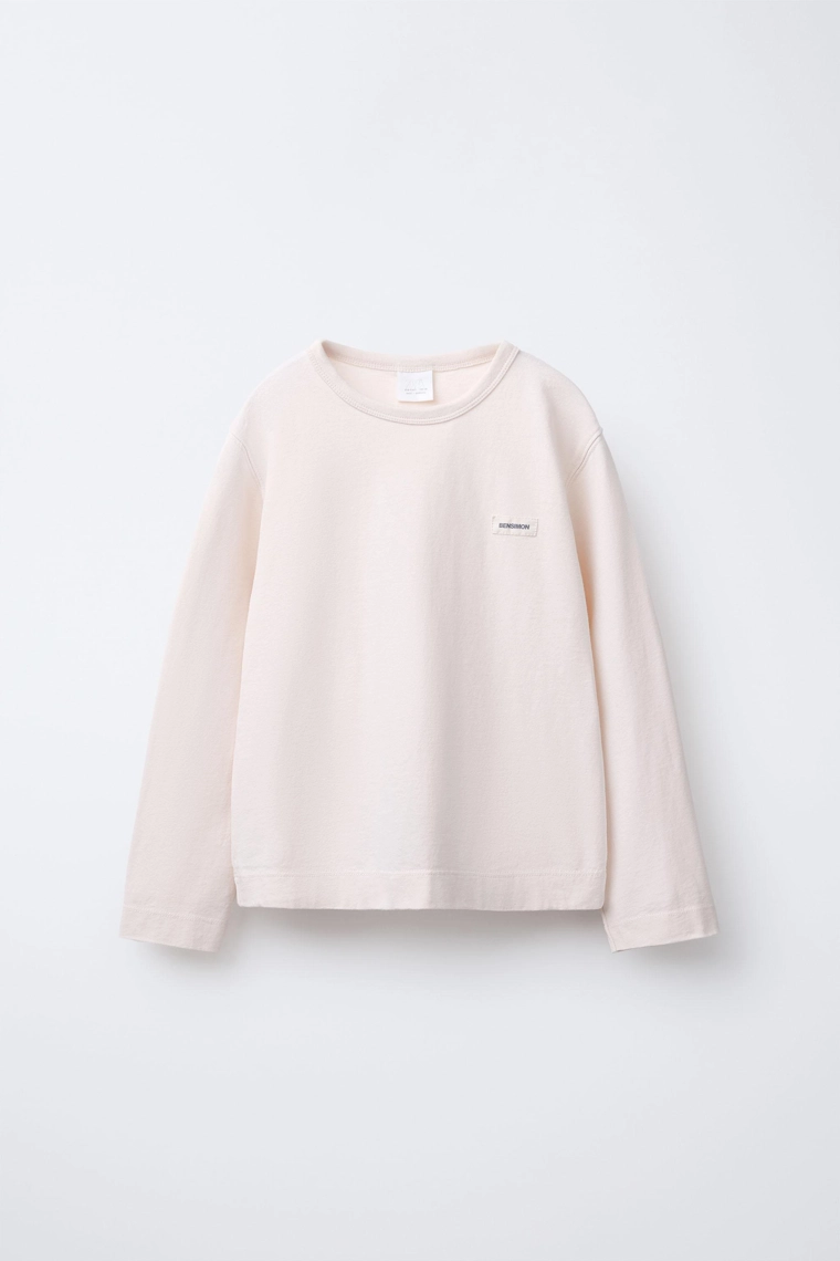 ОДНОТОННЫЙ ЛОНГСЛИВ BENSIMON X ZARA