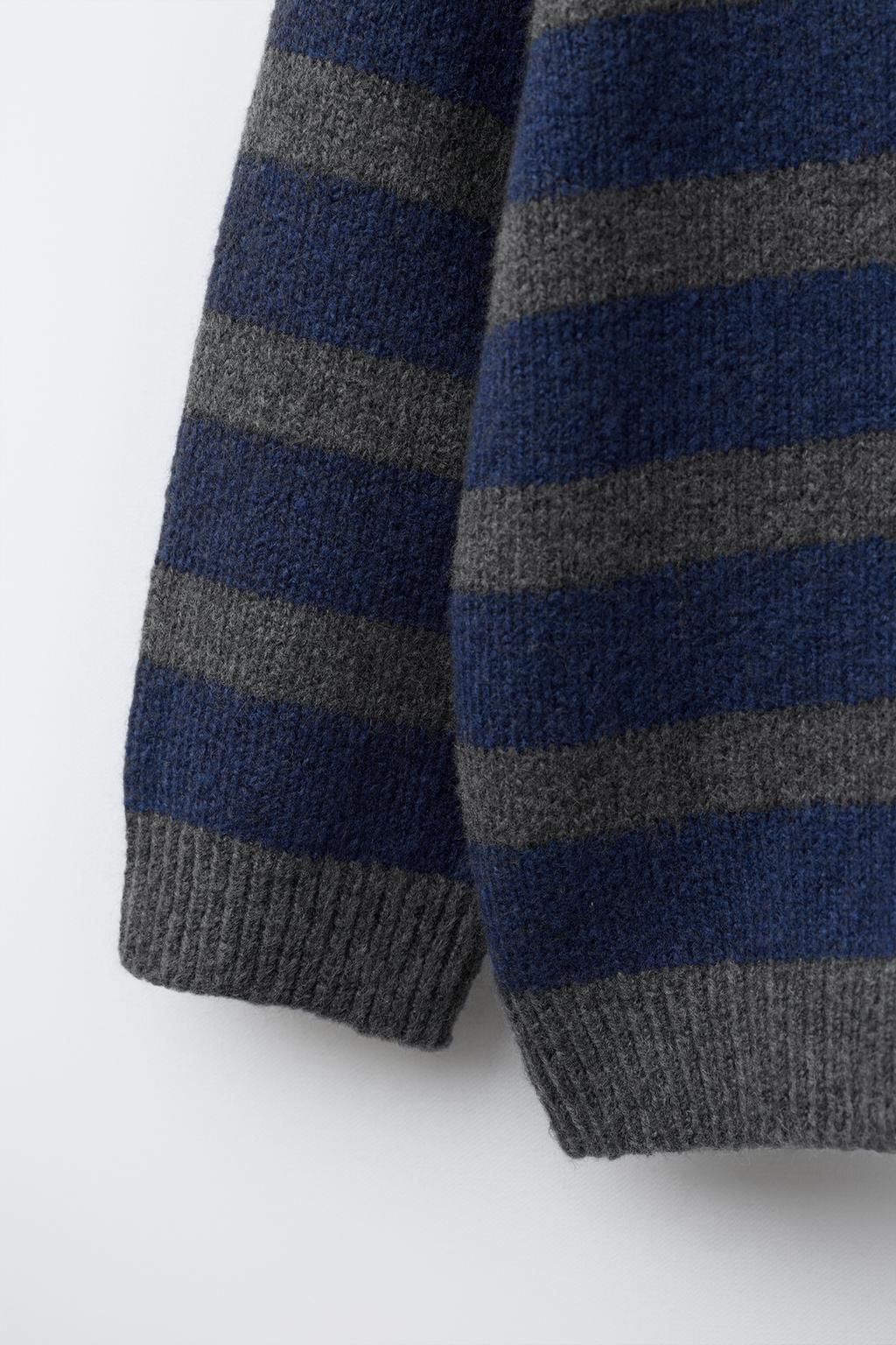 ТРИКОТАЖНОЕ ПОЛО В ПОЛОСКУ С КОНТРАСТНОЙ ОТДЕЛКОЙ