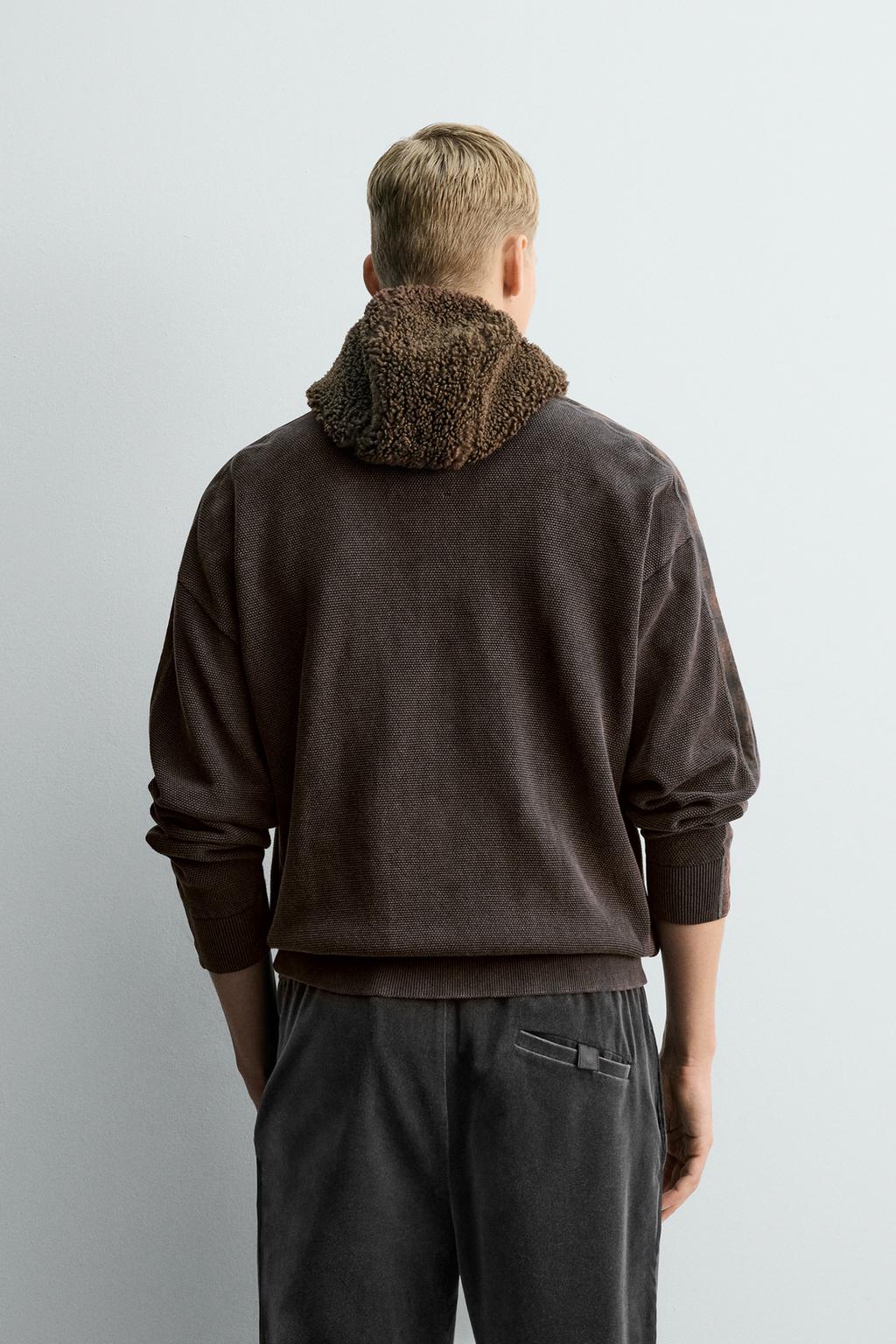 Кардиган из вязаного хлопка с полосками x sr_a