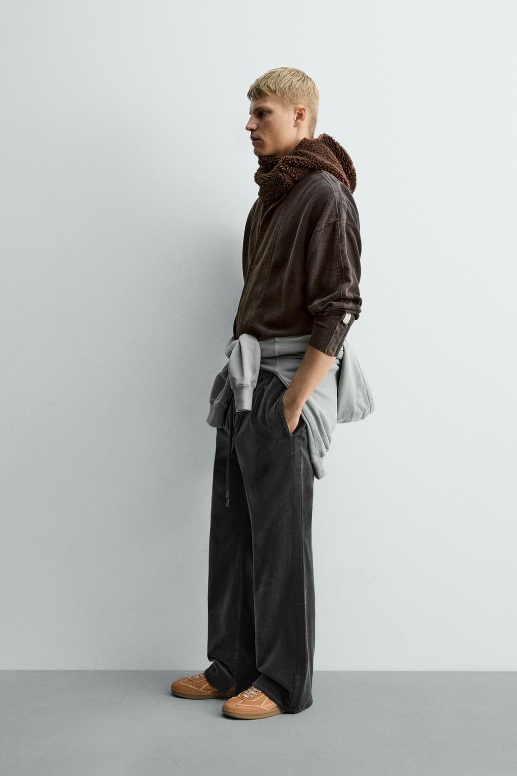 Кардиган из вязаного хлопка с полосками x sr_a