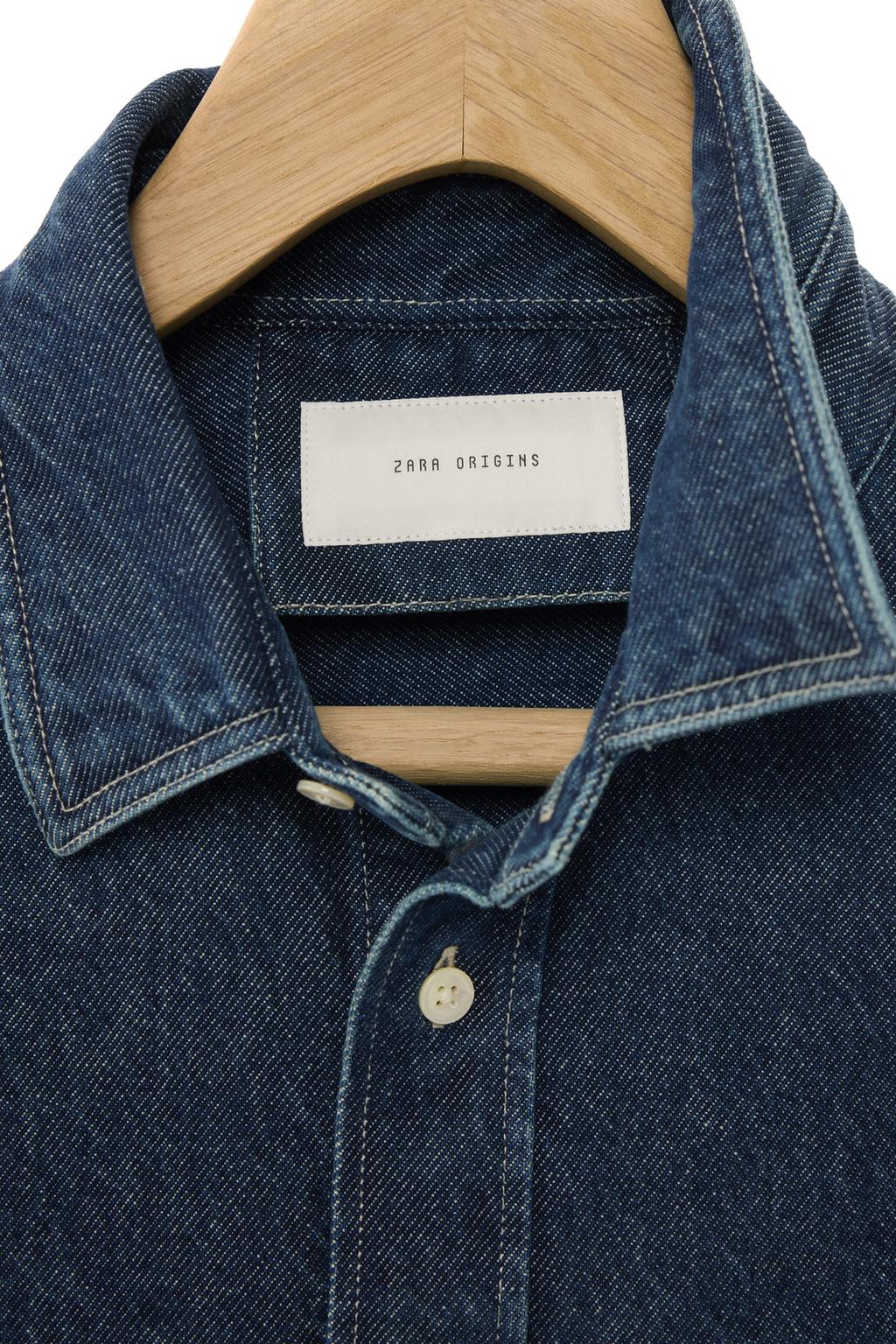 ДЖИНСОВАЯ РУБАШКА СВОБОДНОГО КРОЯ