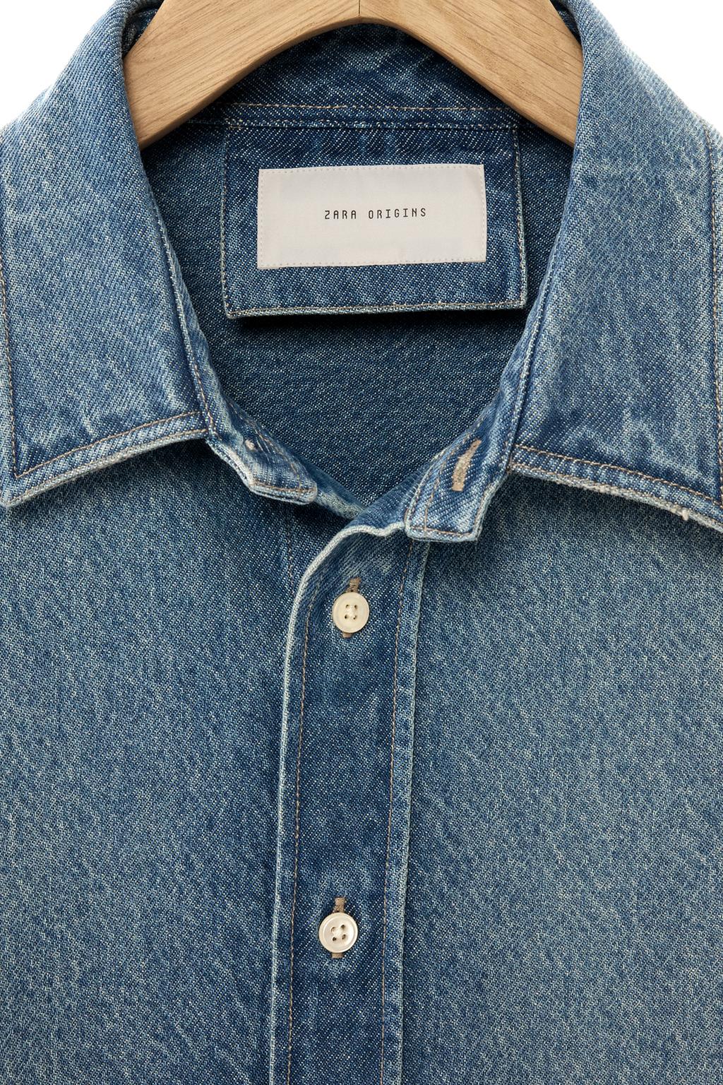 ДЖИНСОВАЯ РУБАШКА СВОБОДНОГО КРОЯ