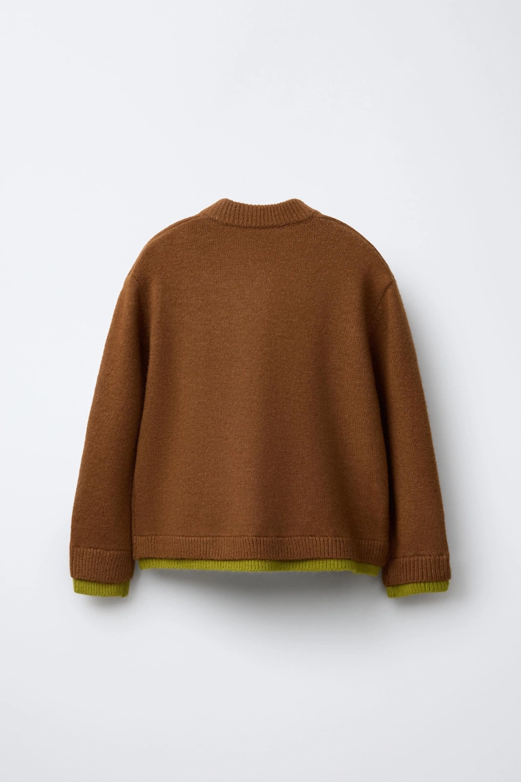 Кардиган с двойным подолом bensimon ® x zara