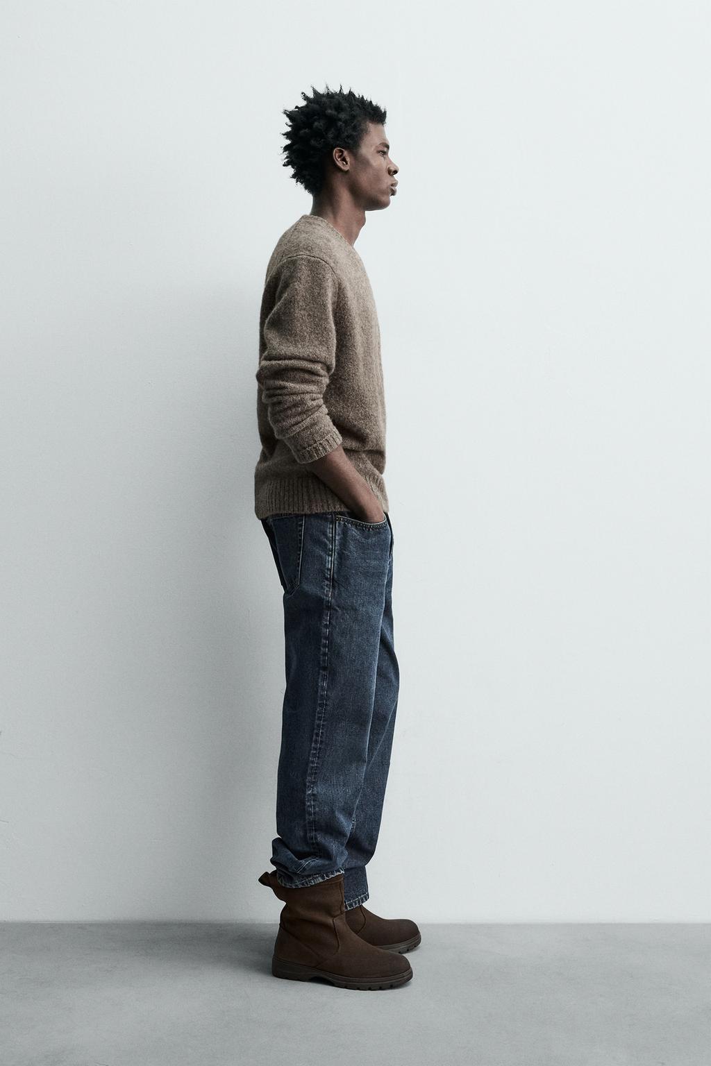 СВИТЕР С РЕЛЬЕФНЫМ УЗОРОМ И ШЕРСТЬЮ ЯКА