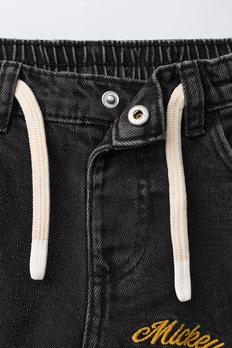 ДЖИНСЫ BAGGY С ВЫШИВКОЙ «МИККИ МАУС» © DISNEY