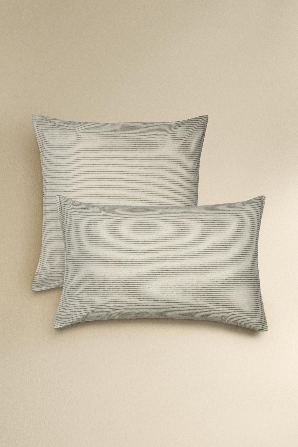 Пододеяльник в полоску из фланели