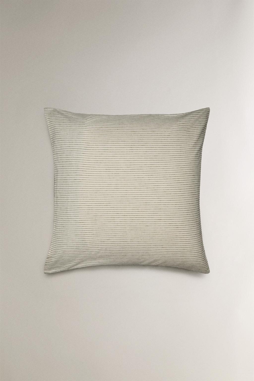 Пододеяльник в полоску из фланели