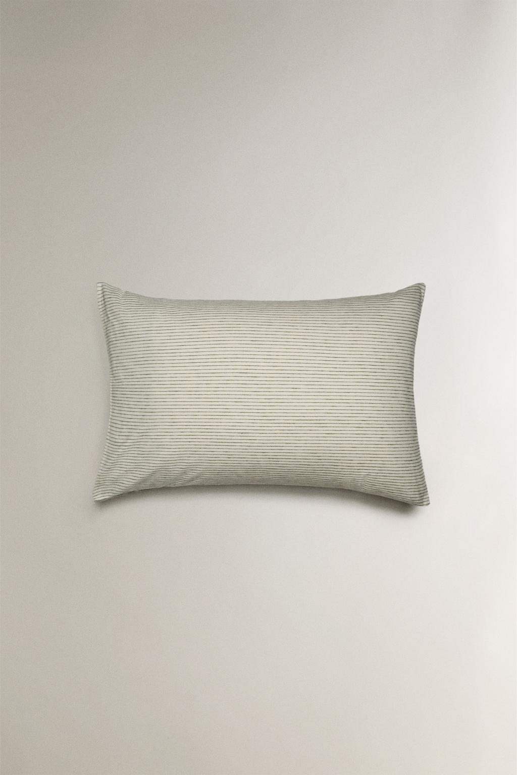 Пододеяльник в полоску из фланели