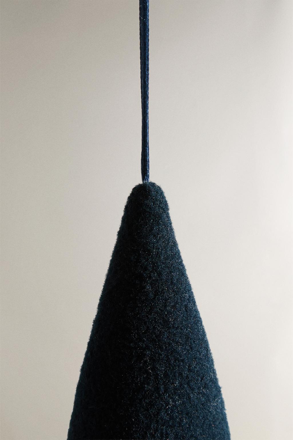 Рождественская елочная игрушка гном с бородой