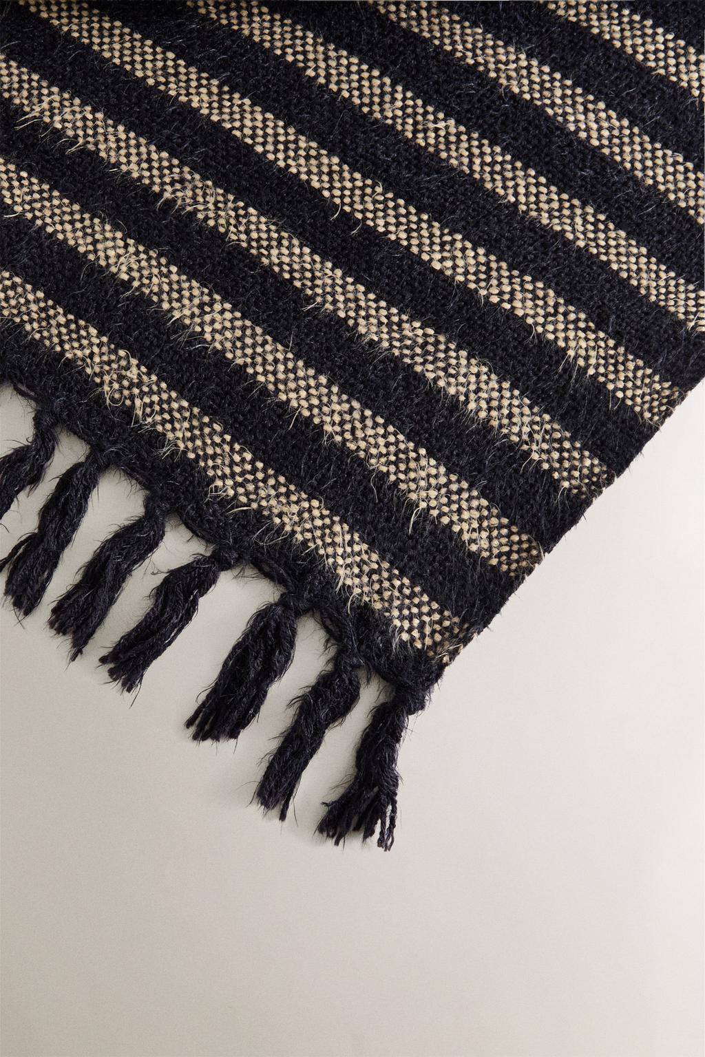 Плед в полоску