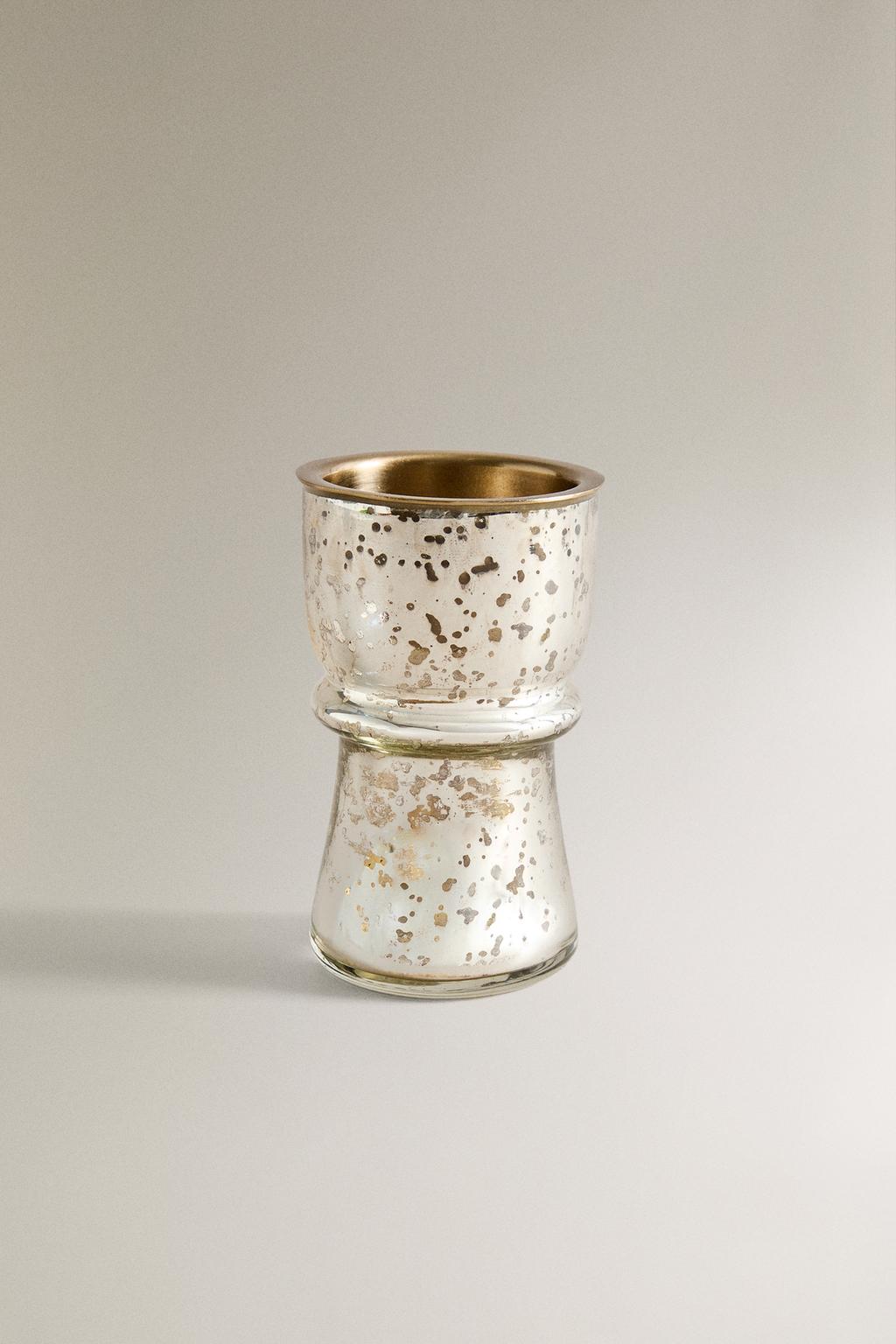 Скатерть для чайных свечей из металлического стекла