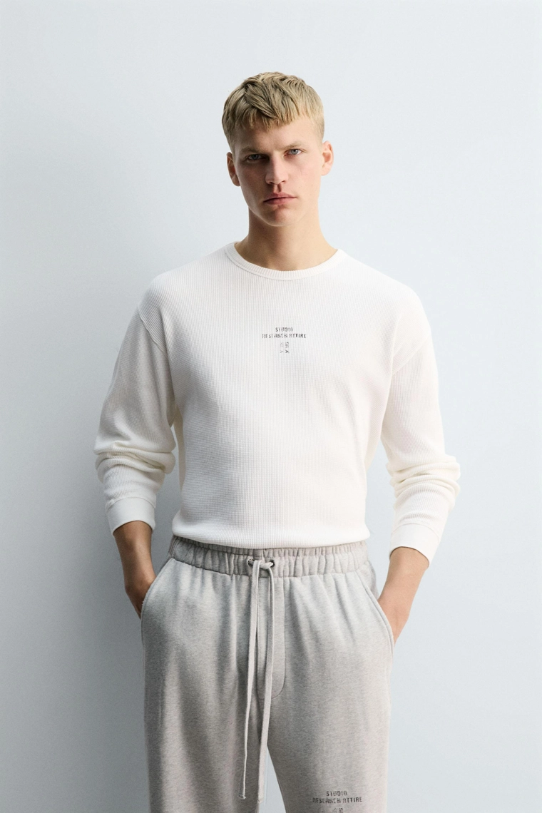 Футболка в клетку с рельефной текстурой x sr_a