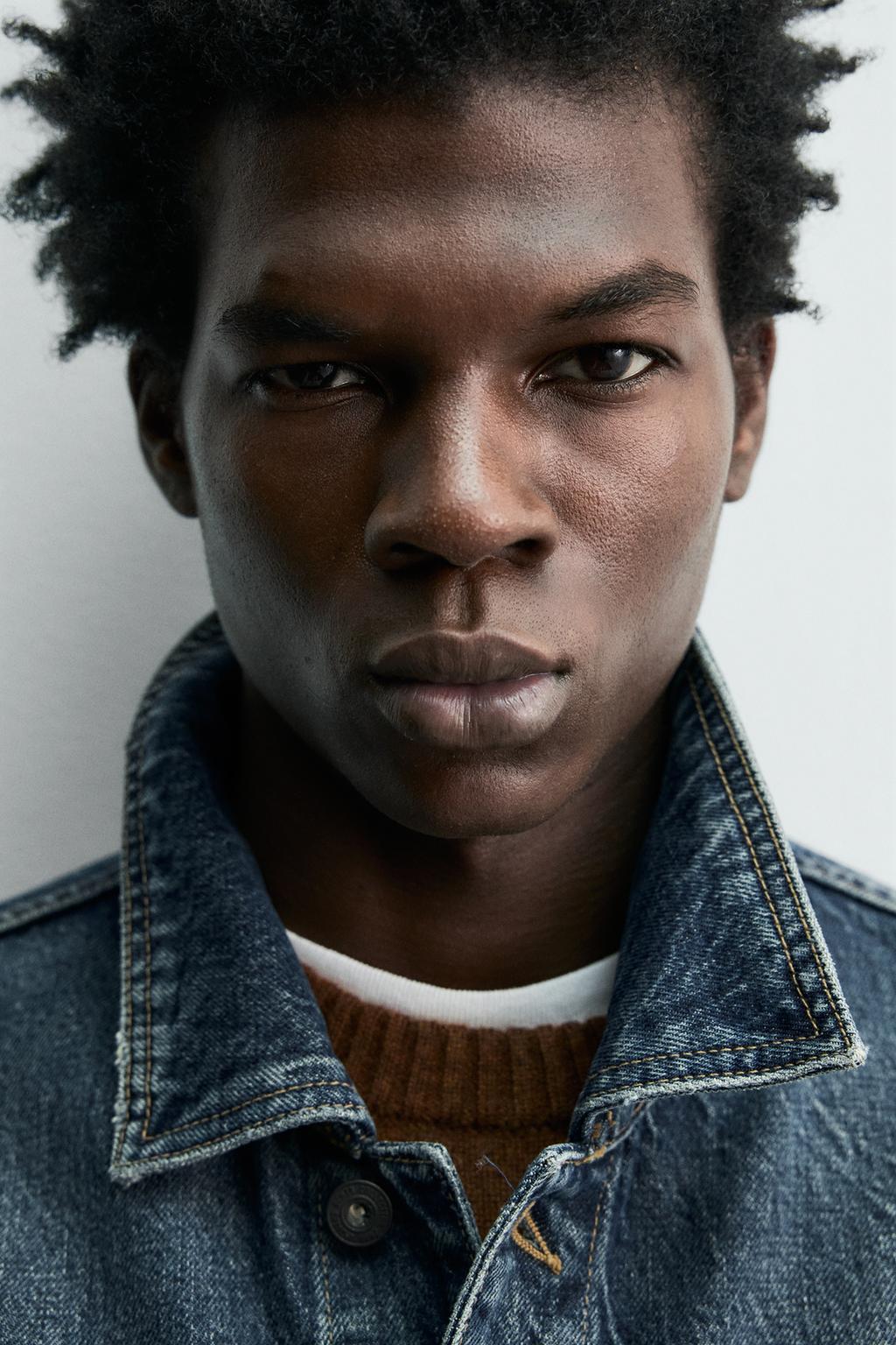 ДЖИНСОВАЯ КУРТКА СО СКЛАДКАМИ