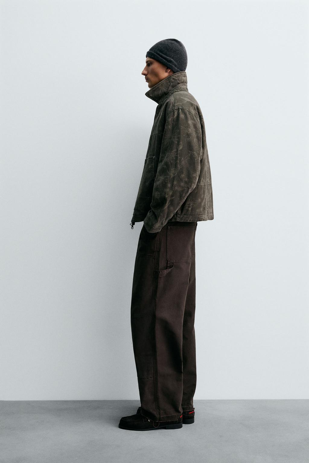 КУРТКА С ЦВЕТОЧНЫМ ПРИНТОМ