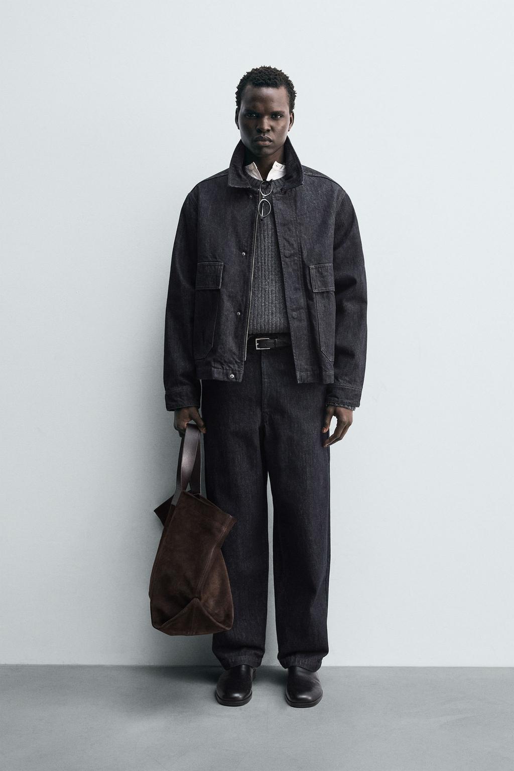 ДЖИНСОВАЯ КУРТКА С КАРМАНАМИ