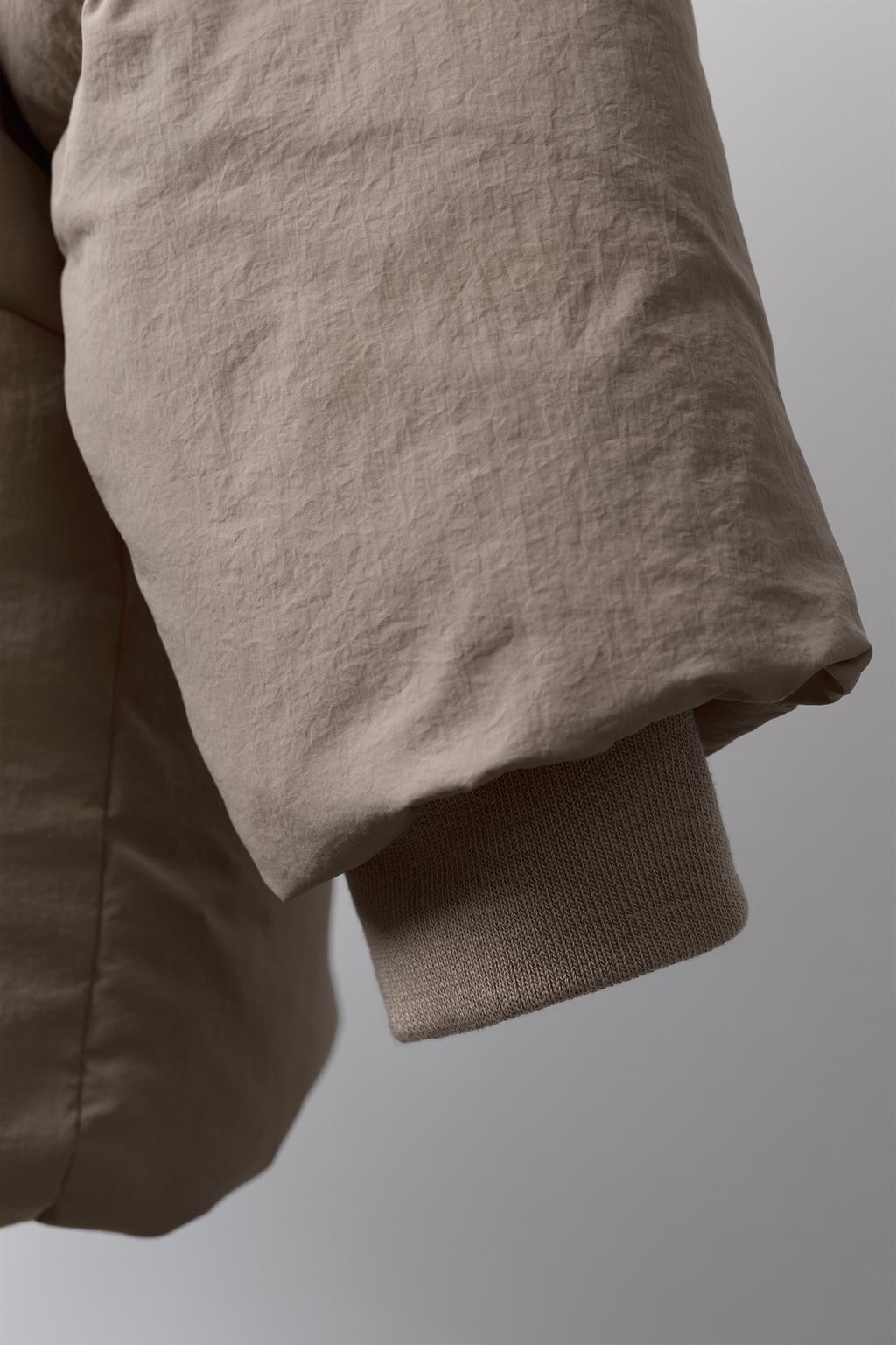 ПУХОВИК WATER REPELLENT С ОТСТЕГИВАЮЩИМСЯ МЕХОВЫМ КАПЮШОНОМ