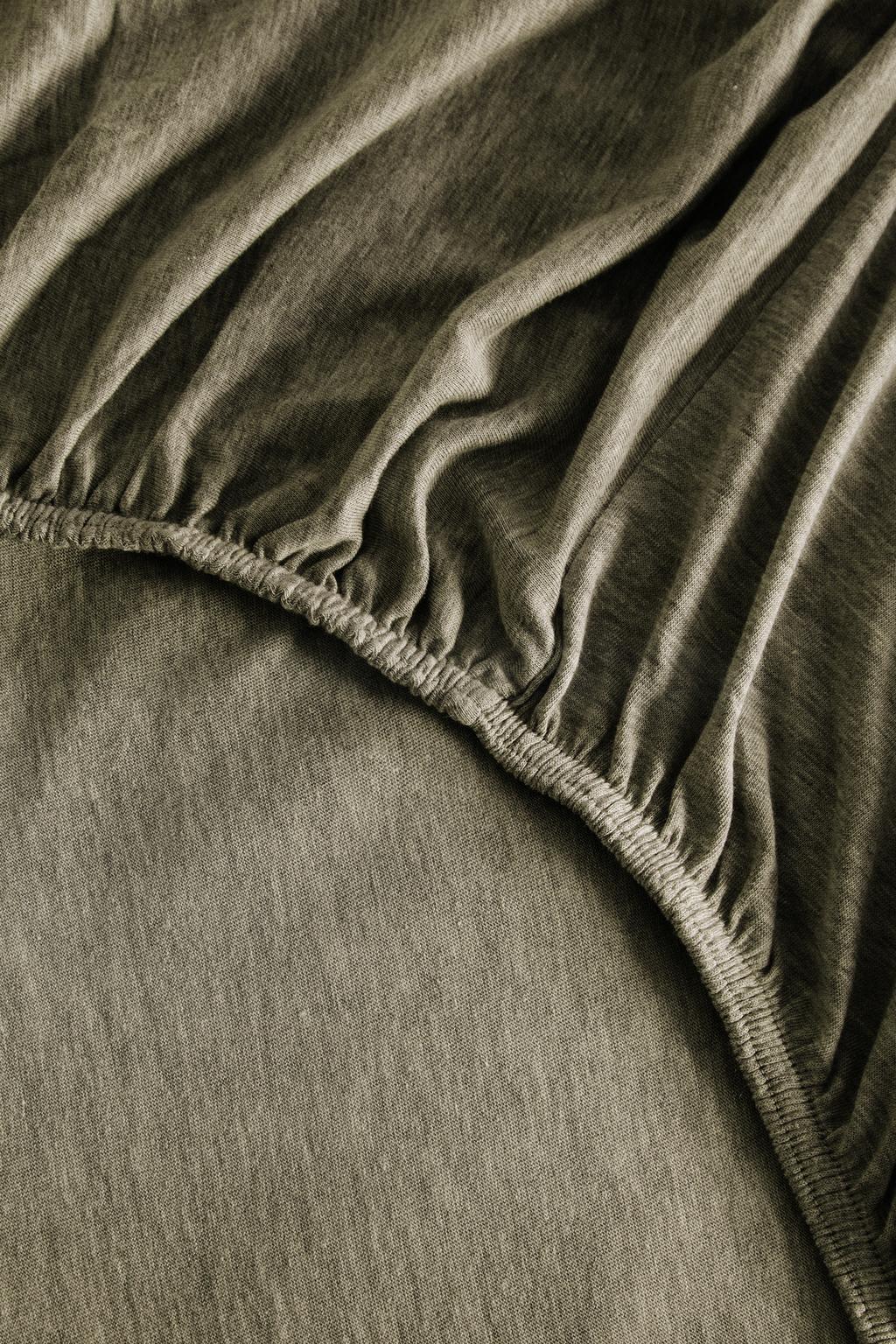 Однотонный регулируемый нагруженный лист из микро-модального хлопка (140 г / м²) | высота 30 см