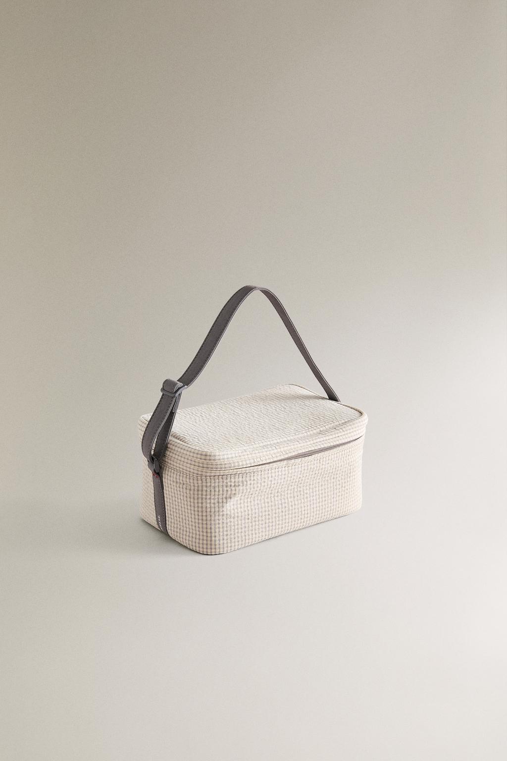 Термосумка в клетку