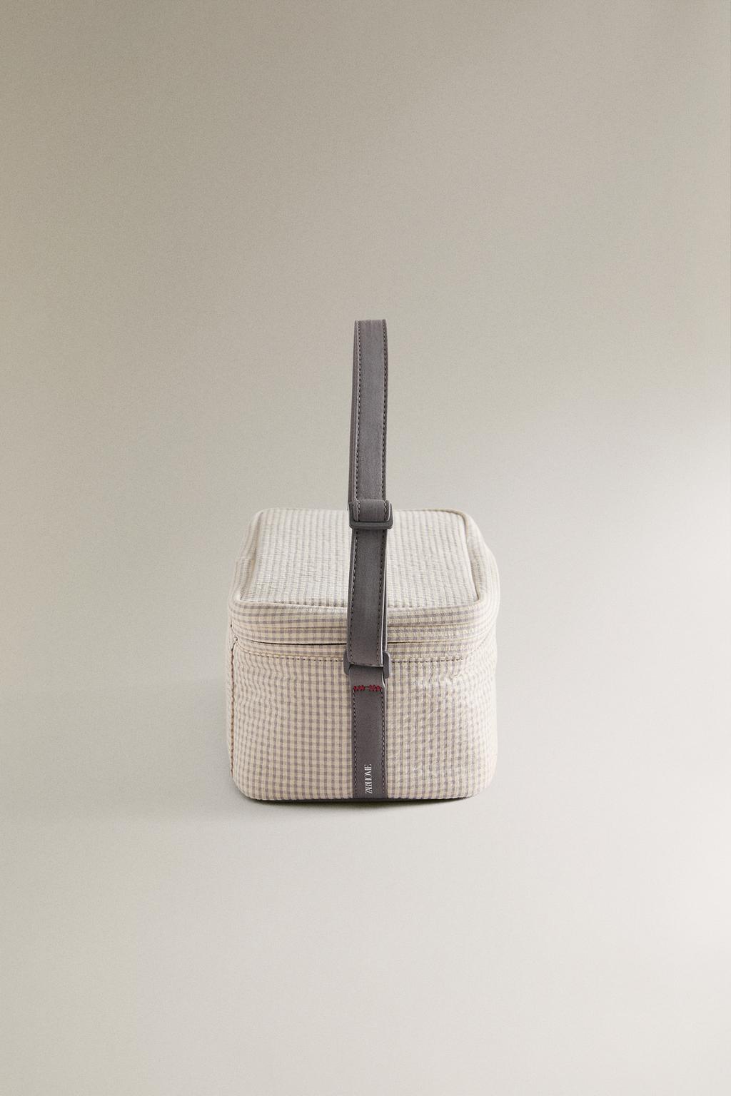 Термосумка в клетку