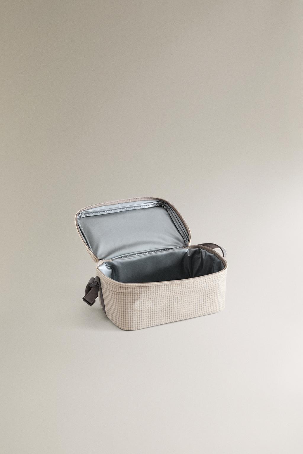 Термосумка в клетку