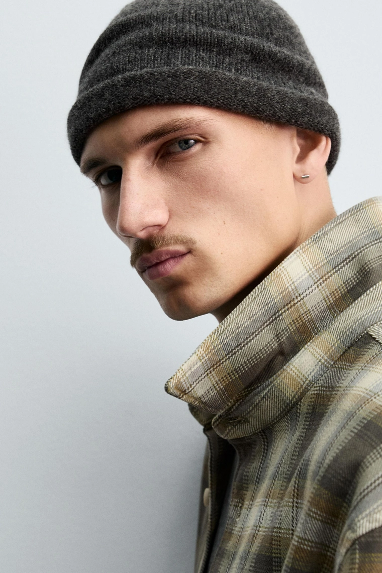 КУРТКА-РУБАШКА СВОБОДНОГО КРОЯ В КЛЕТКУ