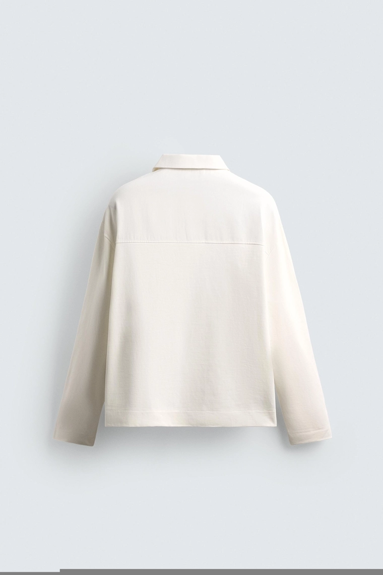 ПОЛО СВОБОДНОГО КРОЯ ИЗ СТРУКТУРНОЙ ТКАНИ