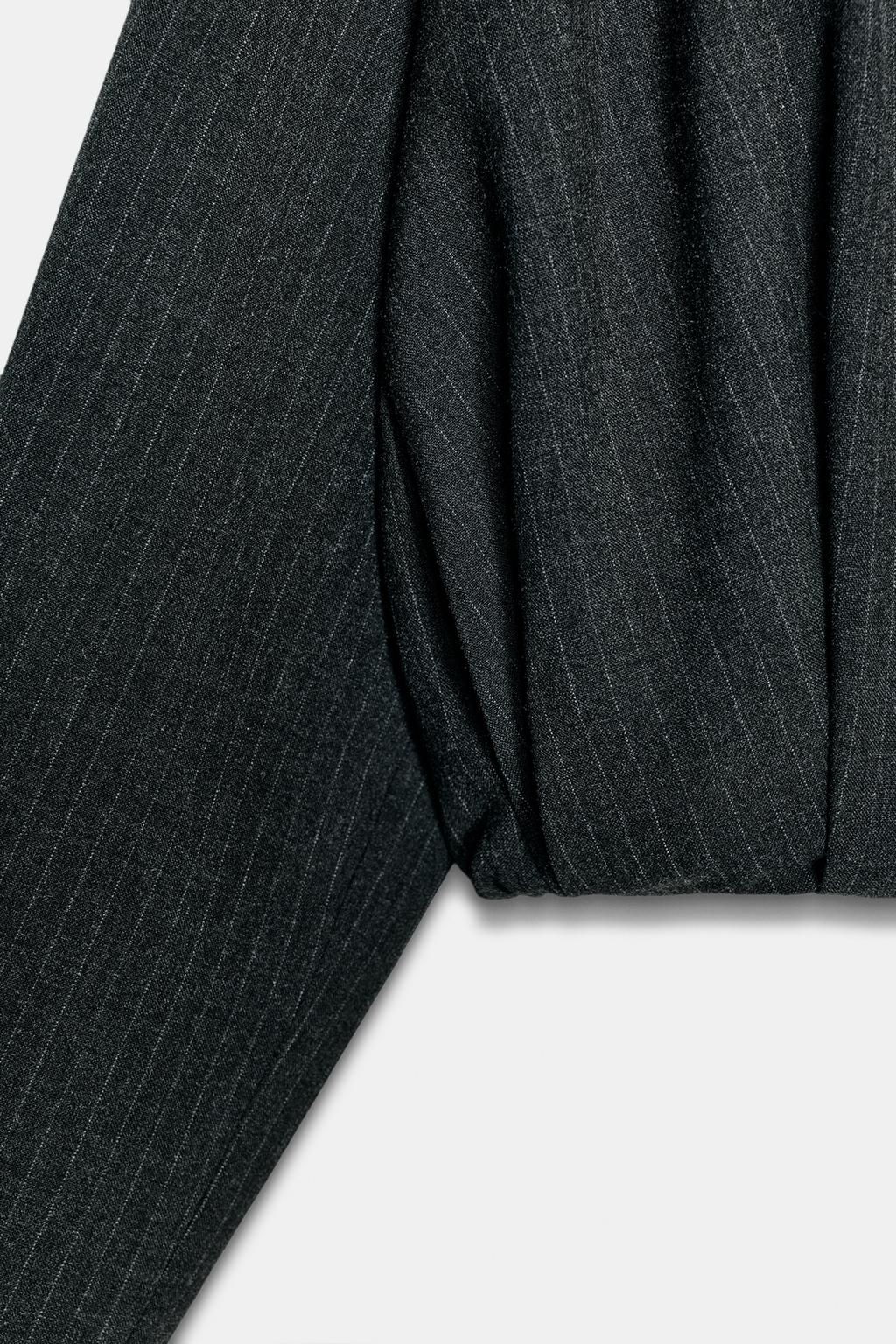 УКОРОЧЕННЫЙ БОМБЕР С ТОНКОЙ ПОЛОСКОЙ